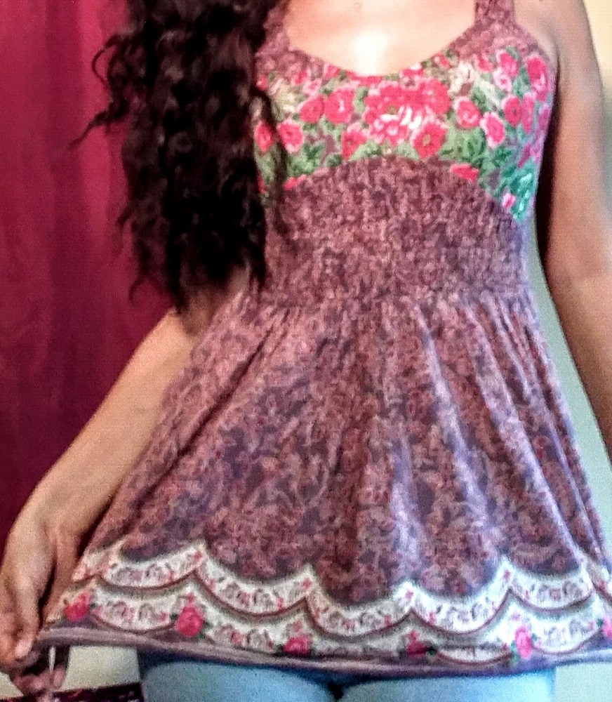 Hippy Boho Floral top